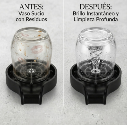 Enjuagador de vasos para fregadero de cocina